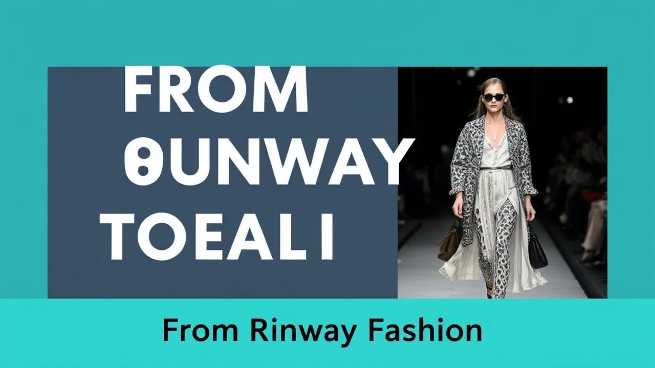 From Runway to Real Life: Styling Tips for Everyday Fashion