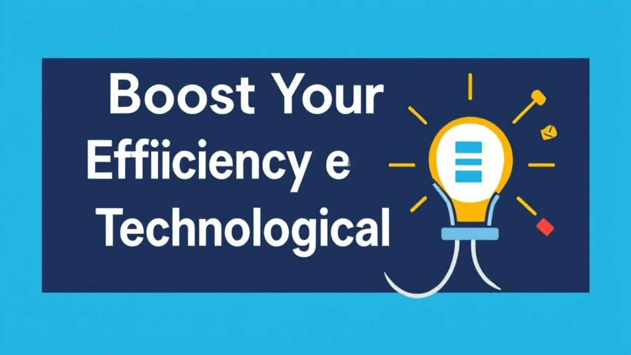 Boost Your Efficiency with These 10 Technological Hacks
