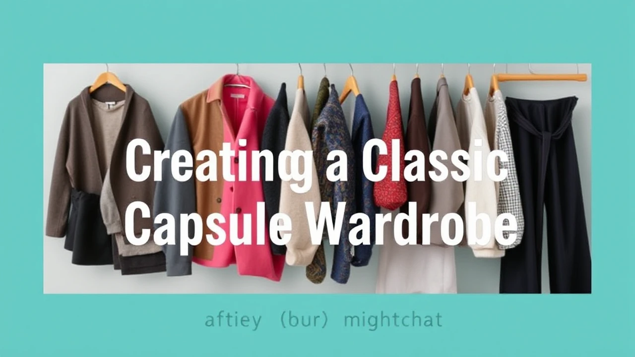 A Comprehensive Manual to Creating a Classic Capsule Wardrobe
