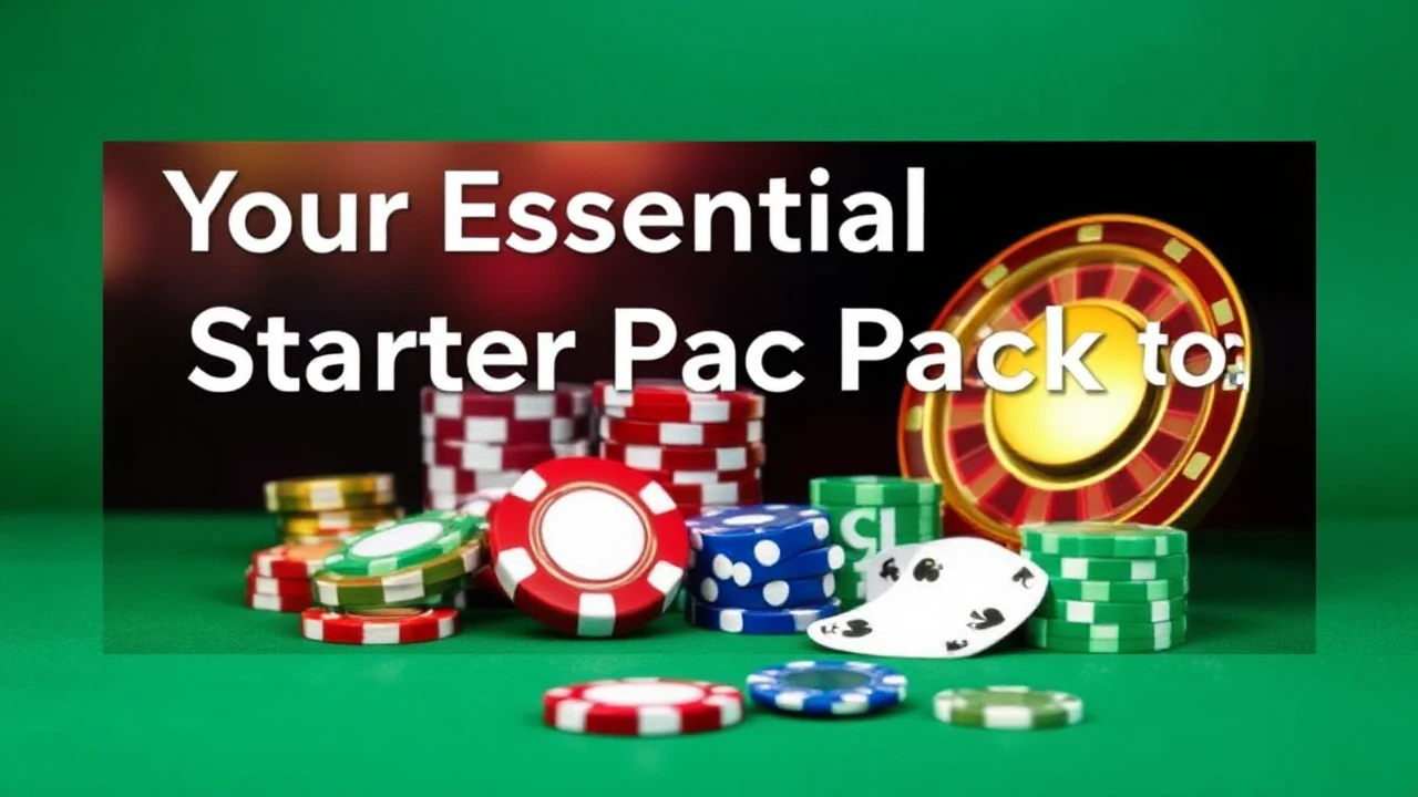 Your Essential Starter Pack for Casino Games