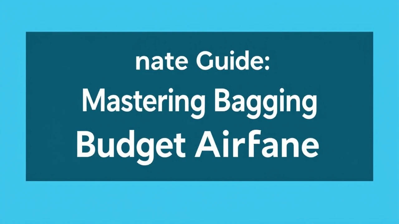 Ultimate Guide on Scoring Deals: Mastering Budget Airfare