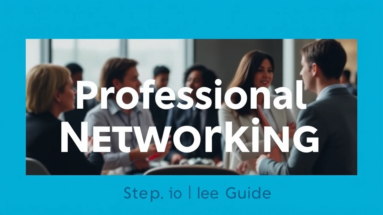 Perfecting the Skill of Professional Networking: A Step-by-Step Guide