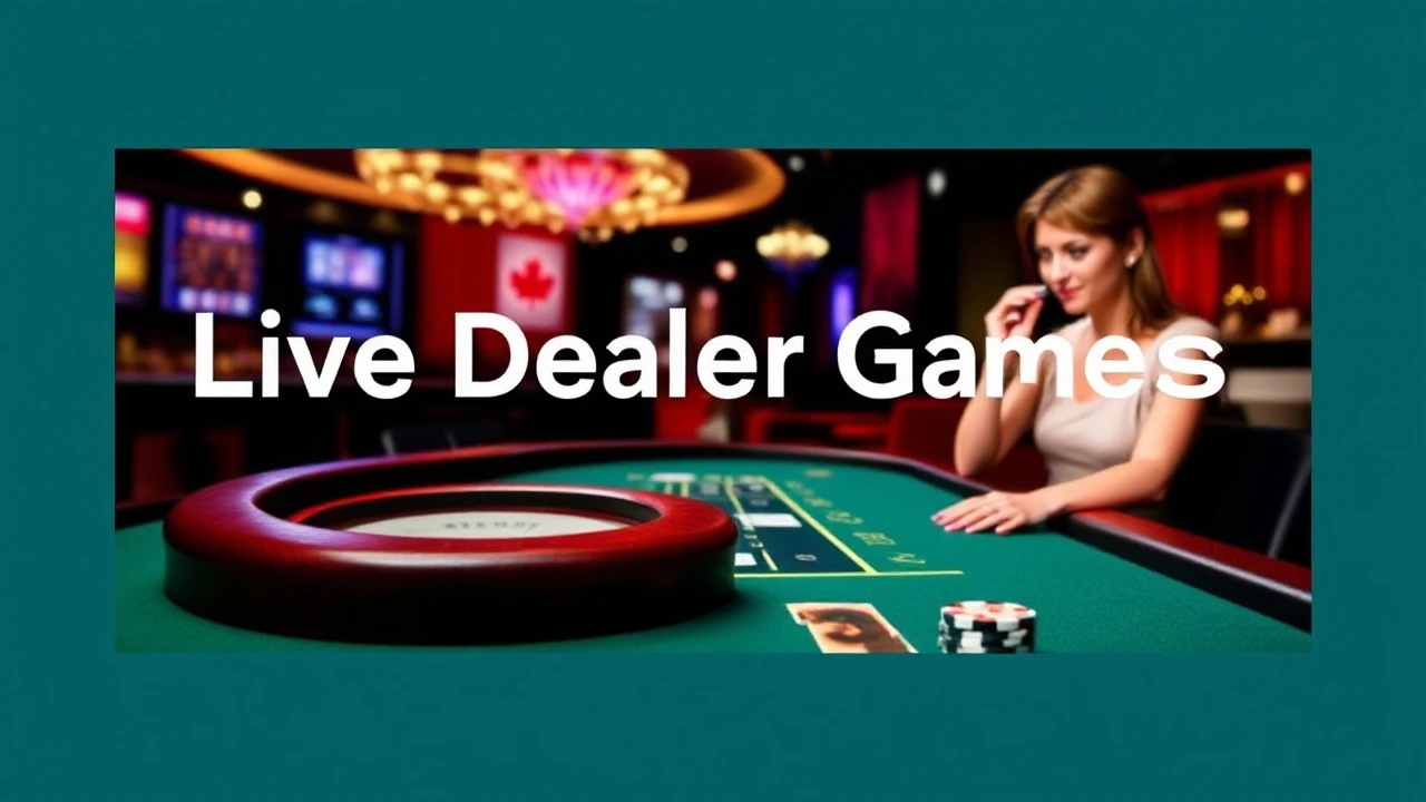 The Popular Live Dealer Games in Online Casino Canada