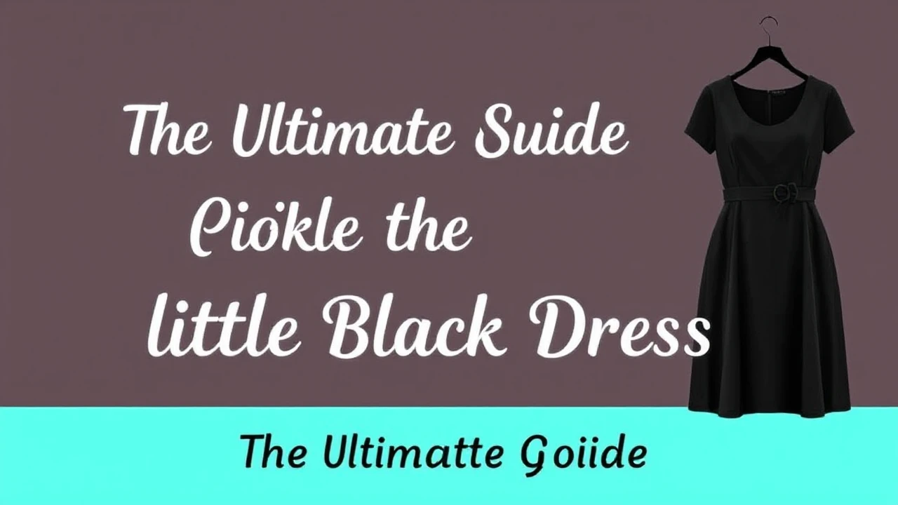 The Ultimate Guide of Picking the Ultimate Little Black Dress