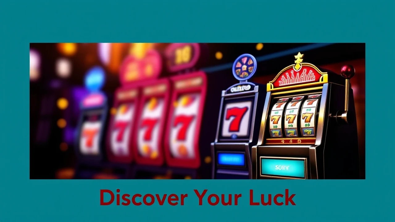 Discover Your Luck: Successful Strategies for Winning at Casino Slots