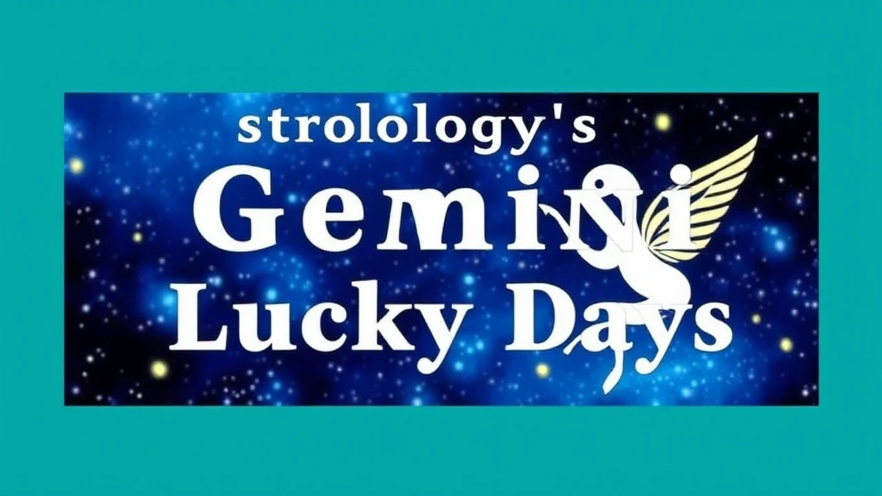Astrology's Gemini Lucky Days - What's Your Luckiest Time Of Month?