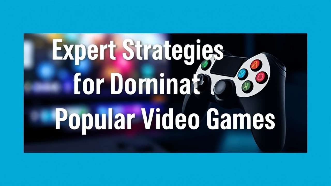 Expert Strategies for Dominating Popular Video Games