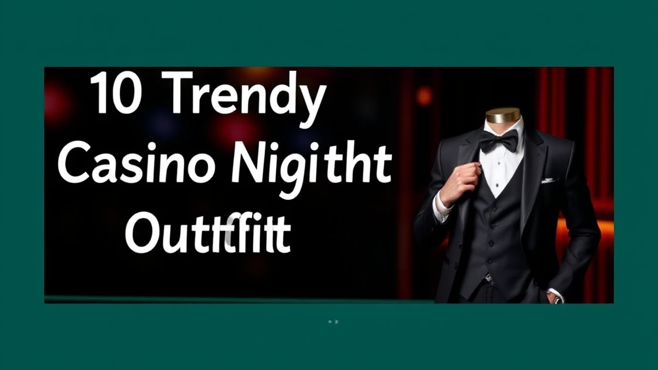 10 Trendy Casino Night Outfit Ideas to Impress