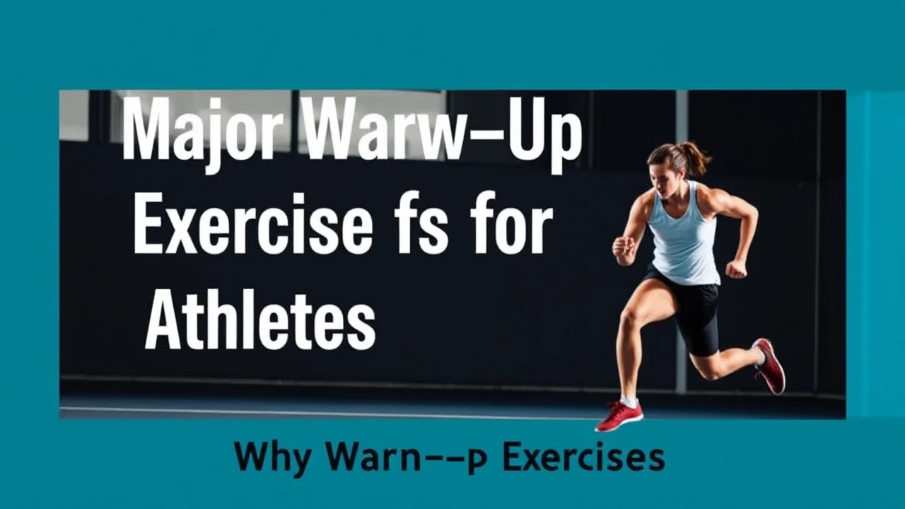 Major Warm-Up Exercises for Athletes Before a Workout