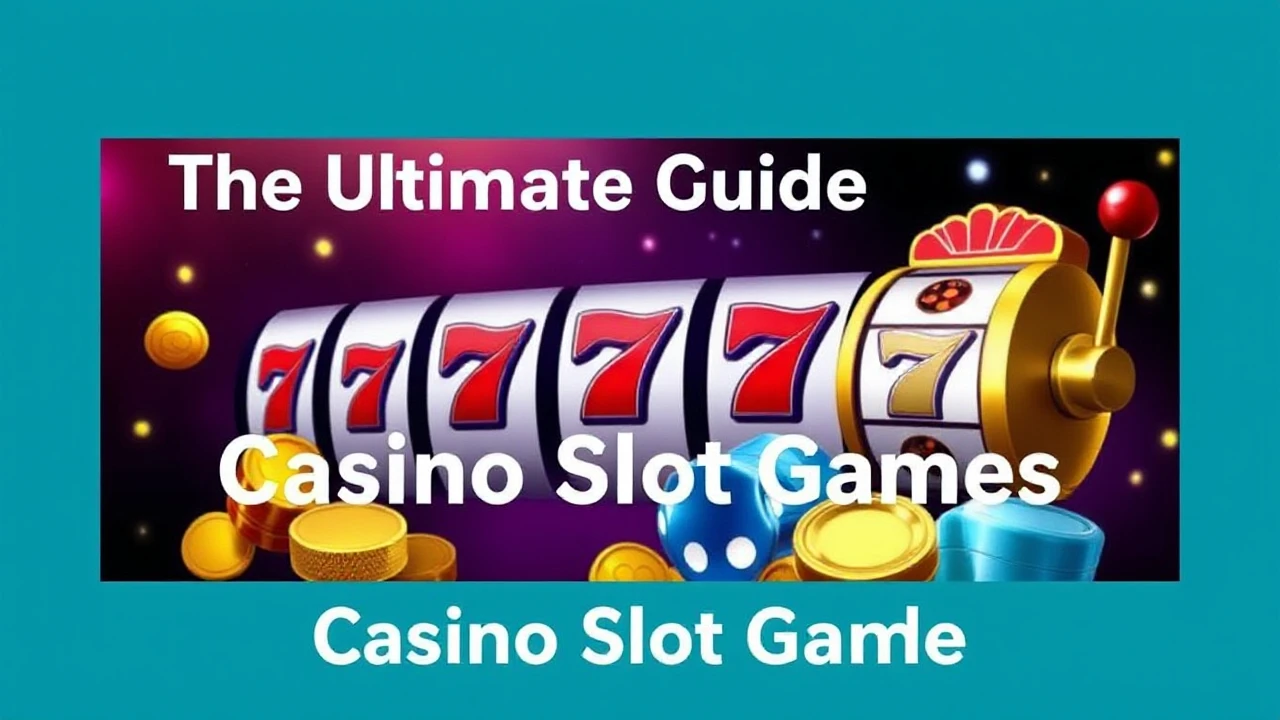 The Ultimate Guide to Casino Slot Games: How to Play & Win