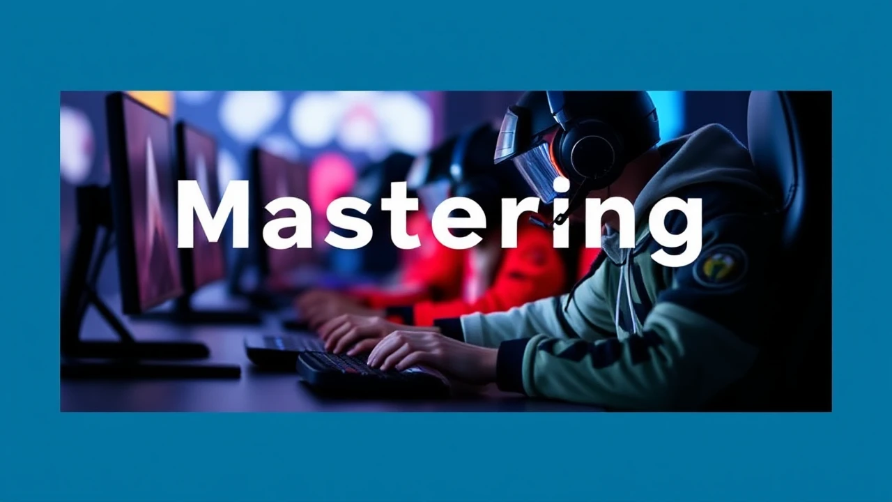 Mastering Esports: An Amateur's Introduction to Professional Gaming