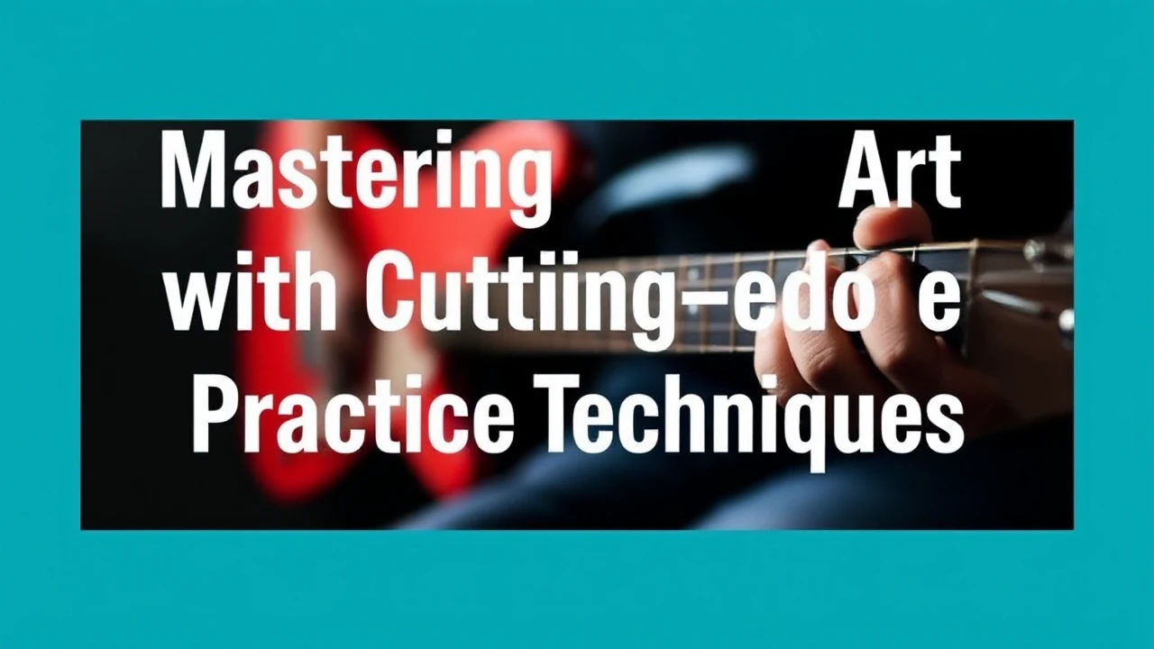 Mastering the Art with Cutting-edge Practice Techniques