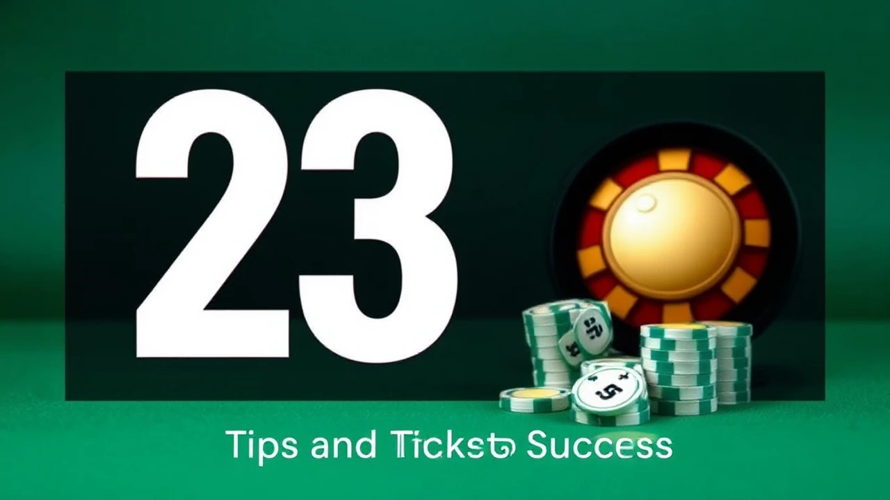 The Ultimate Guide to Succeeding at 23: Tips and Tricks for Success