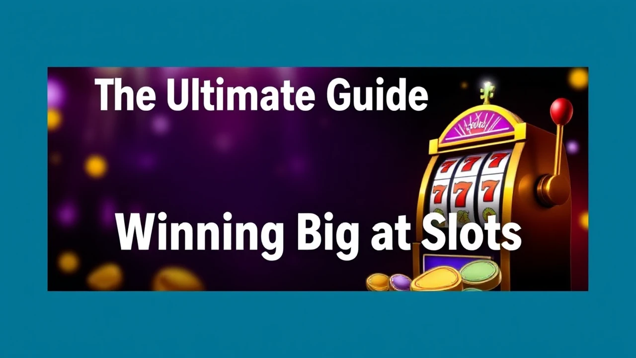 The Ultimate Guide to Winning Big at Slots