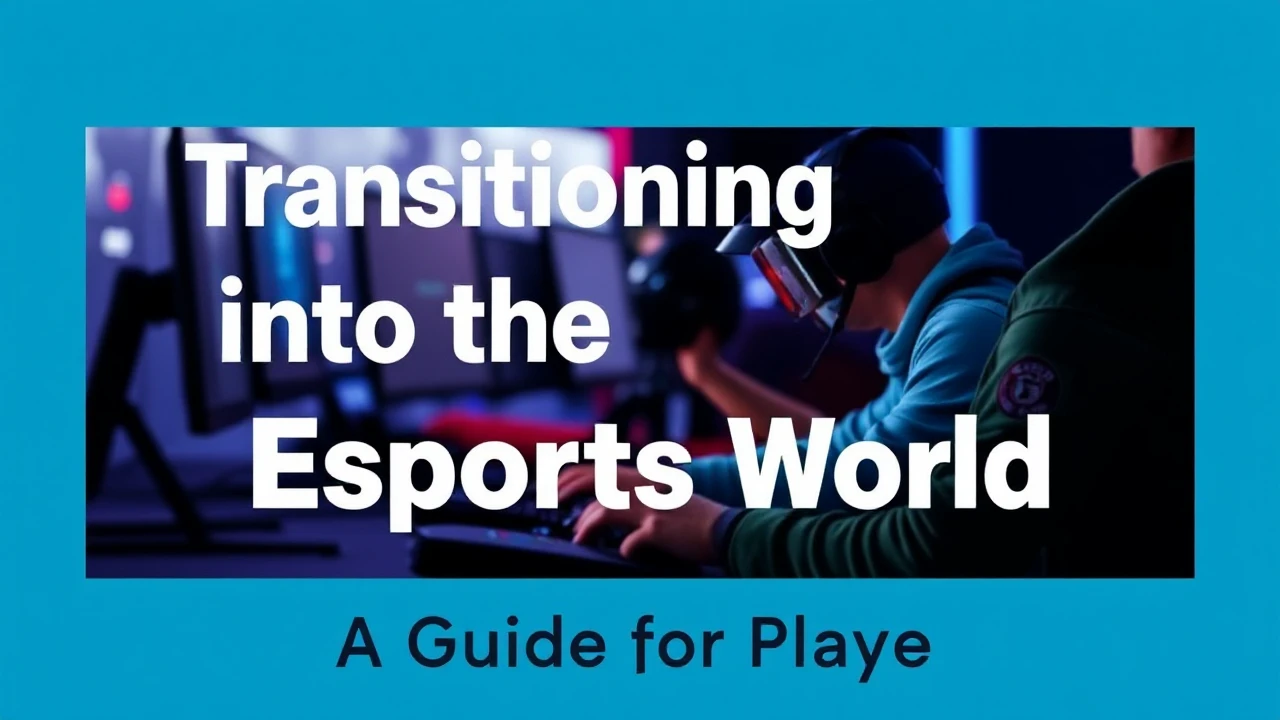 Transitioning into the Esports World: A Guide for Players