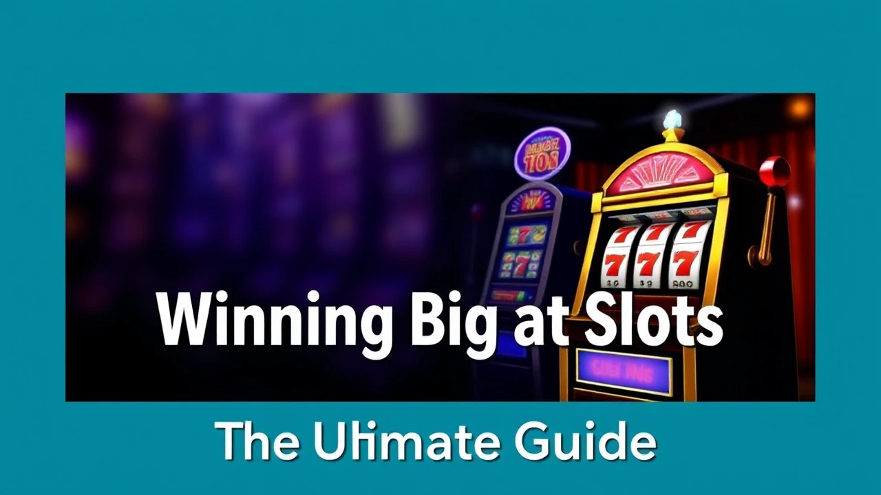 The Ultimate Guide to Winning Big at Slots