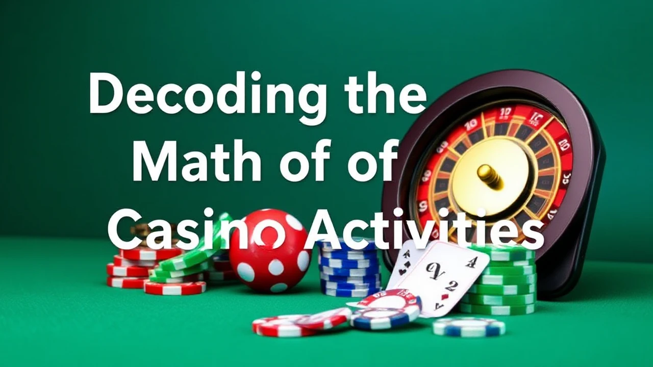 Decoding the Math of Casino Activities: A Detailed Examination