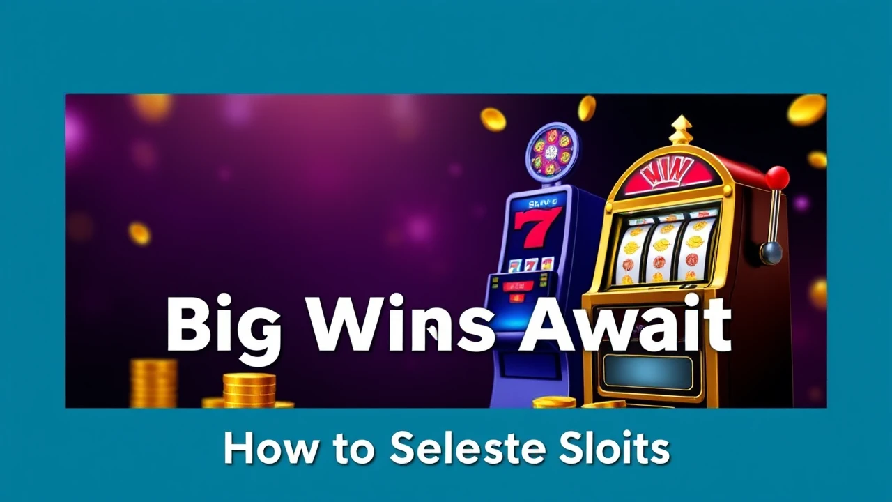 Big Wins Await: How to Select the Best Slot Machines