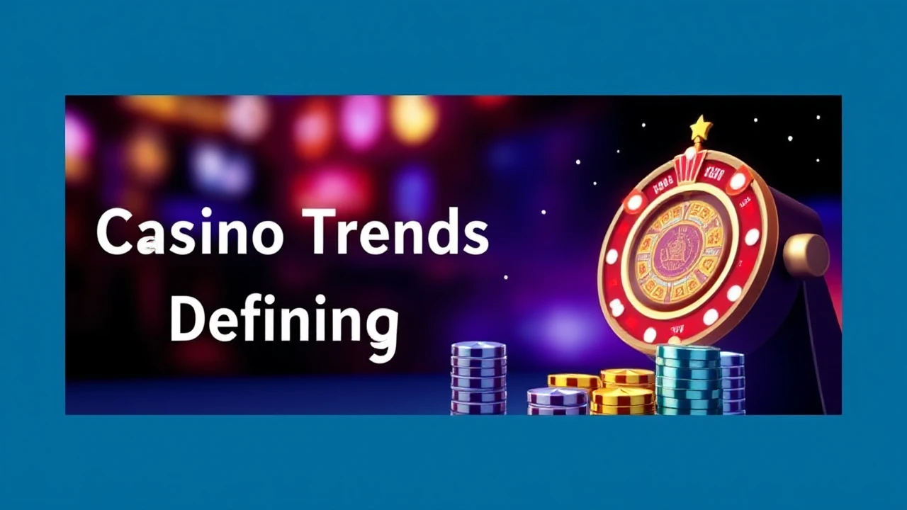 Looking Ahead: Casino Trends Defining Tomorrow