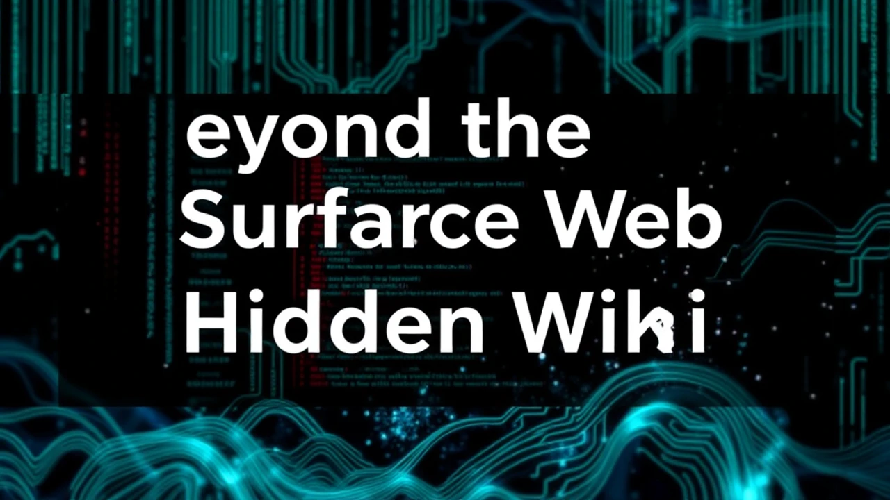 Beyond the Surface Web: A In-depth Examination of the Hidden Wiki