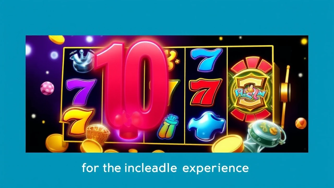 Recommended 10 Slot Games for the Incredible Experience