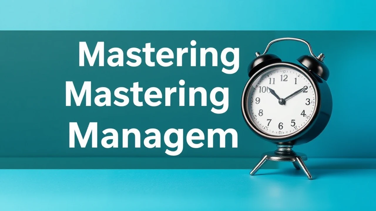 Mastering Time Management: Key Tips for Hectic Entrepreneurs