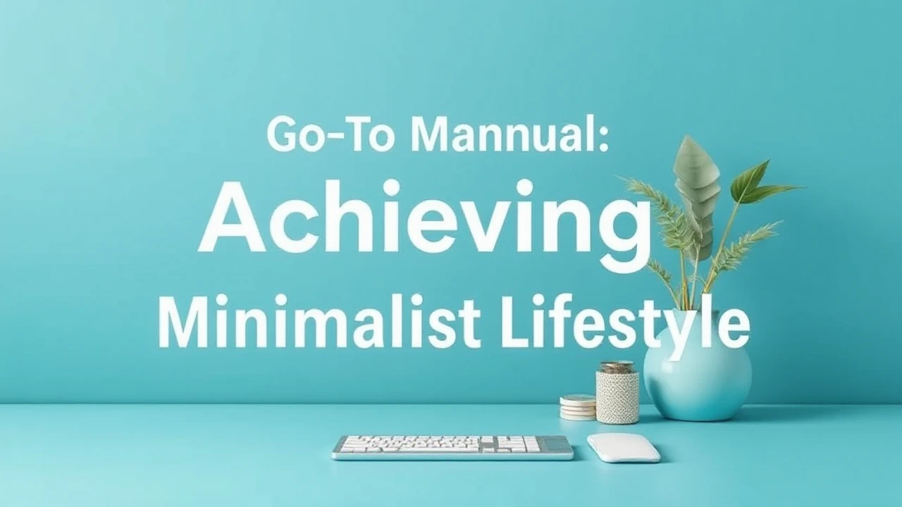 Your Go-To Manual of Achieving a Minimalist Lifestyle