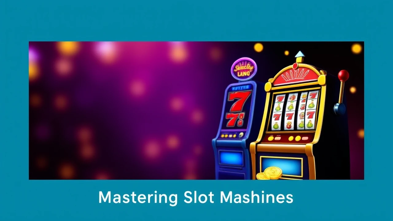 Mastering Slot Machines: Essential Tips for Newbies