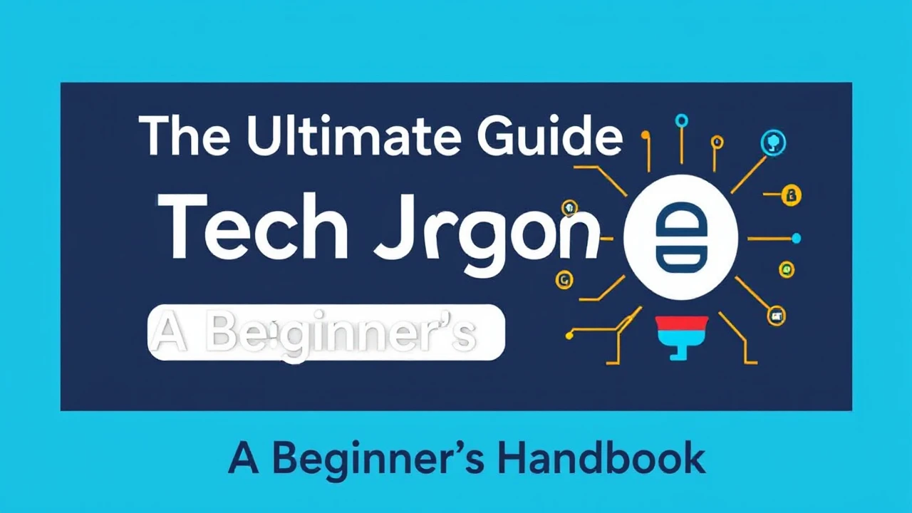 The Ultimate Guide Tech Jargon: A Beginner's Handbook