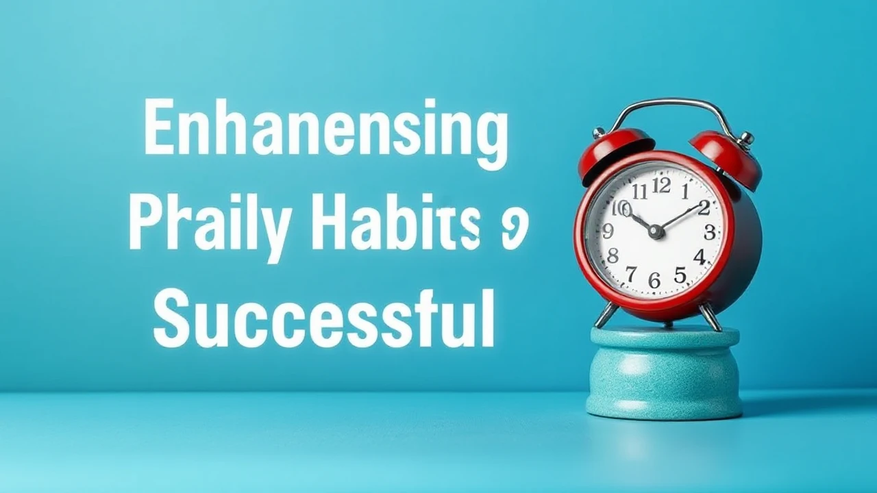 Enhancing Productivity: 7 Daily Habits of Successful Folks