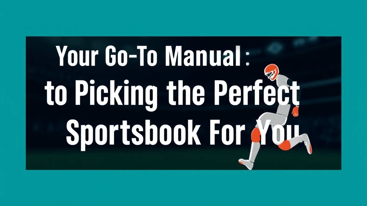 Your Go-To Manual to Picking the Perfect Sportsbook for You