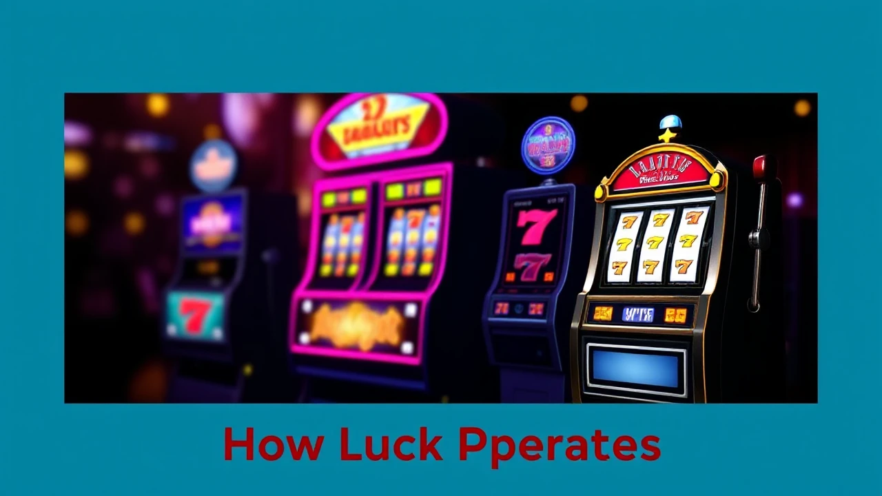 Uncovering the Phenomenon of Slot Machines: How Luck Operates