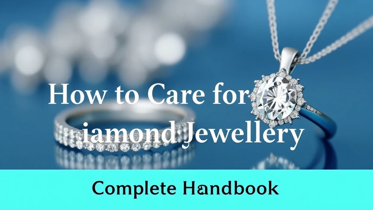 Complete Handbook on How to Care for Your Diamond Jewellery and Keep it Sparkling