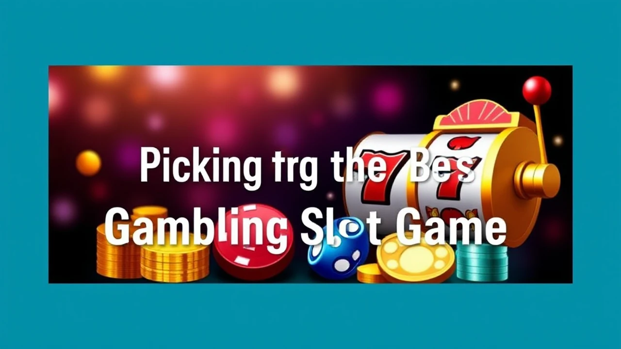 Mastering the Art of Picking the Best Gambling Slot Game