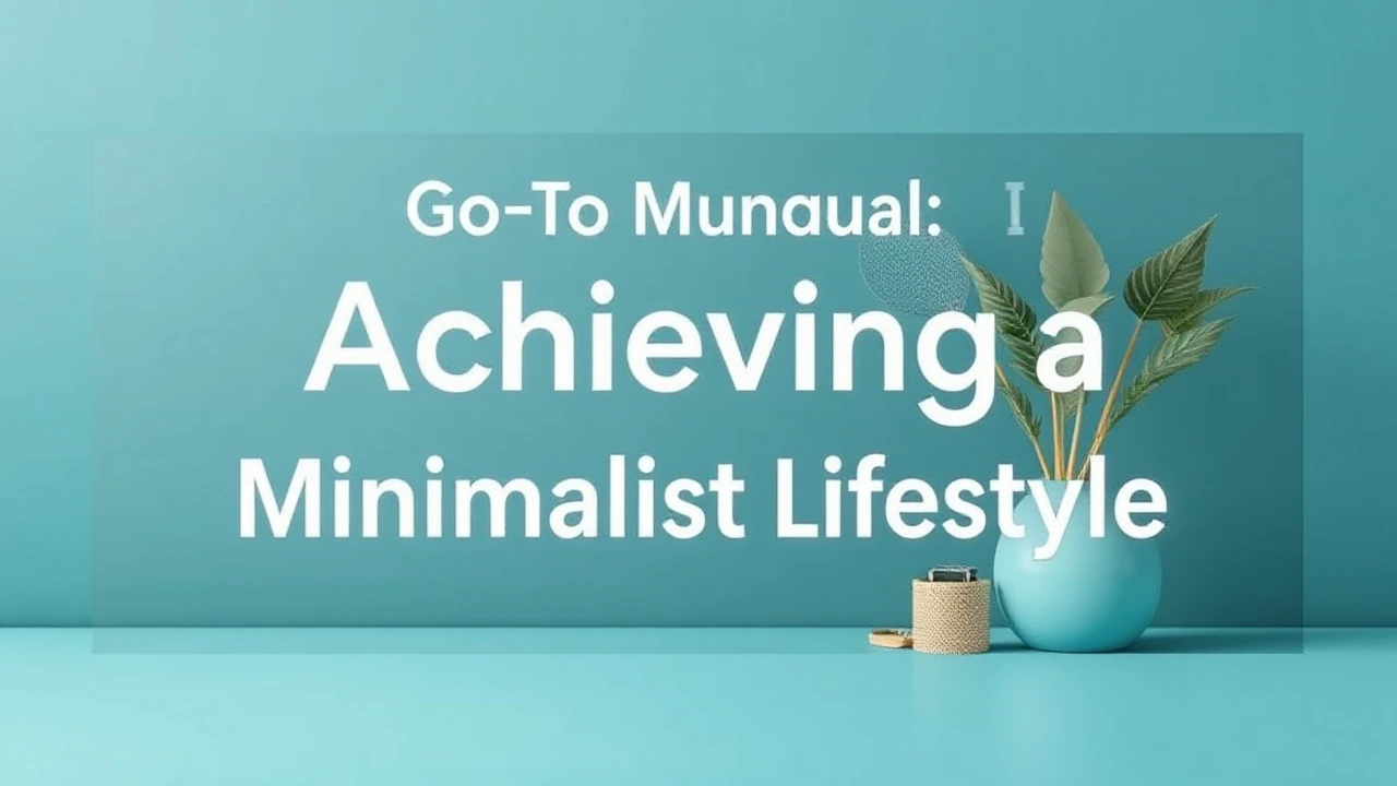 Your Go-To Manual of Achieving a Minimalist Lifestyle