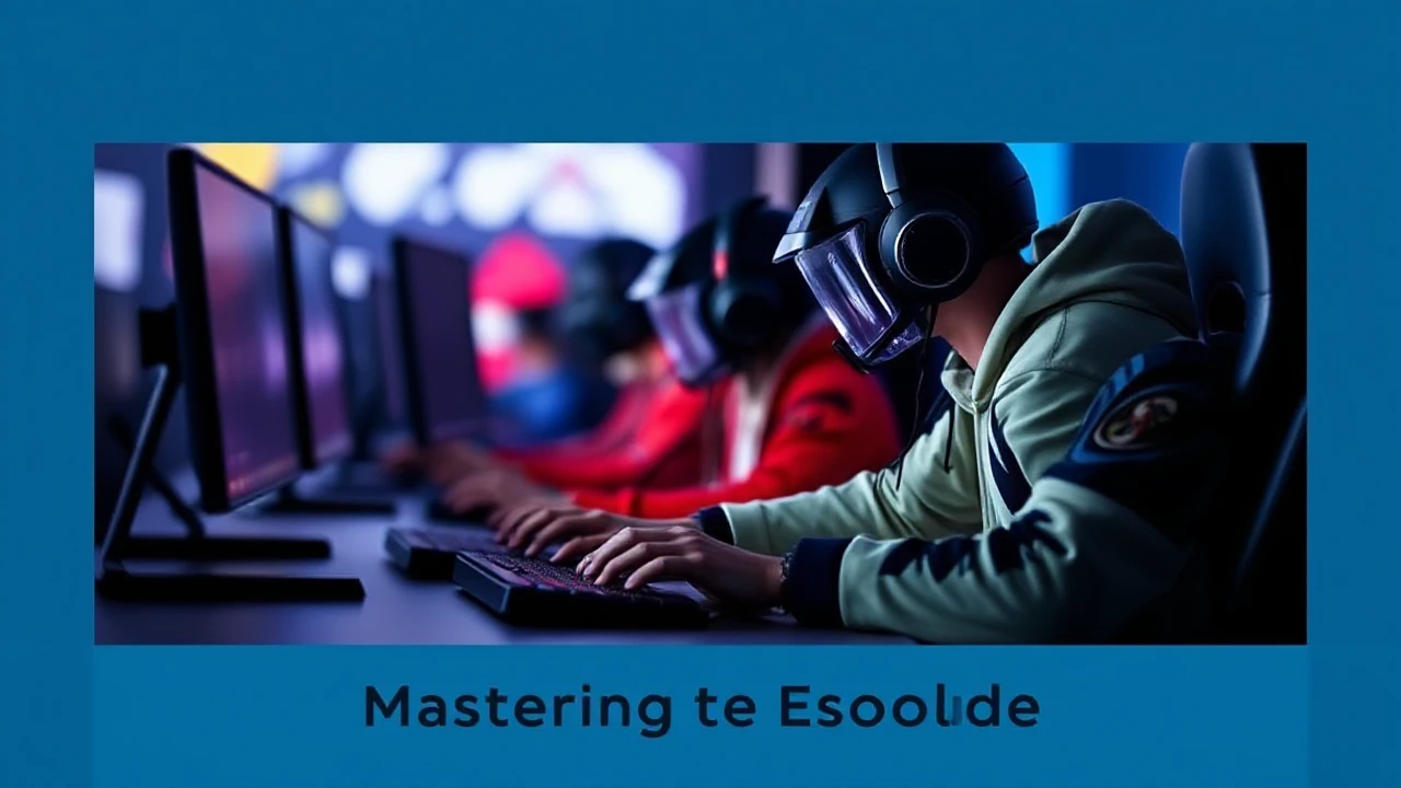 Mastering Esports: An Amateur's Guide to Professional Gaming