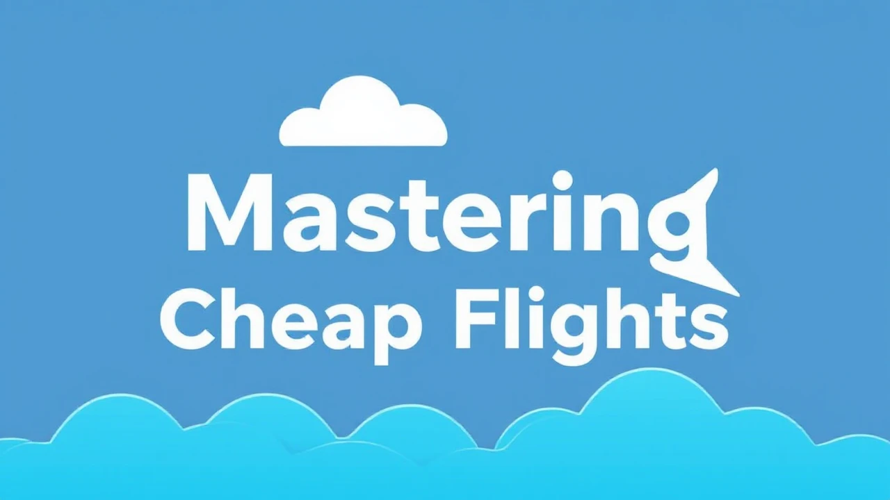 Expert Tips on Scoring Deals: Mastering Cheap Flights