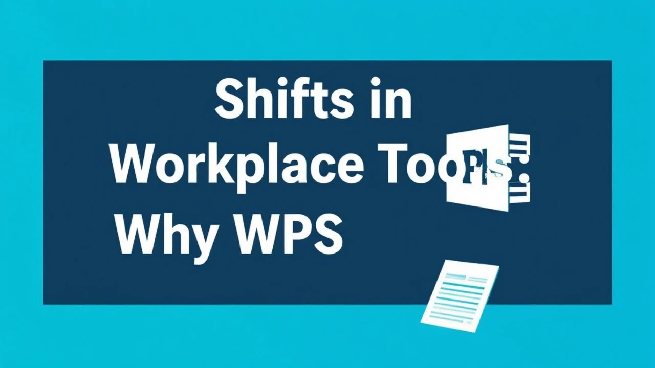 Shifts in Workplace Tools: Why WPS Suite is Popularity