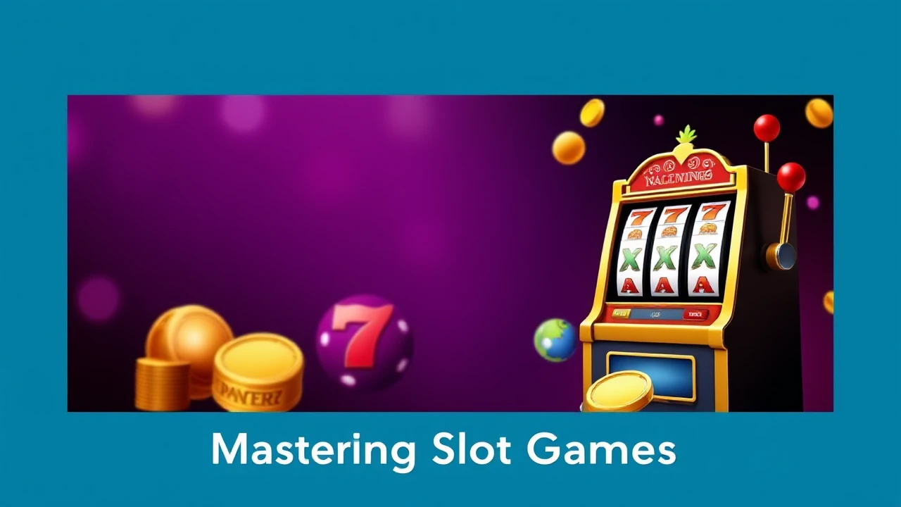 Mastering Slot Games: A Path from Novice to Pro