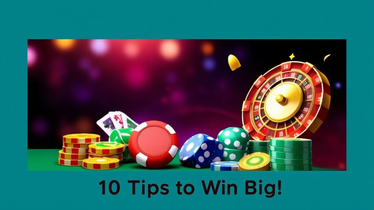 Dominating Online Casino Games: 10 Tips to Win Big!