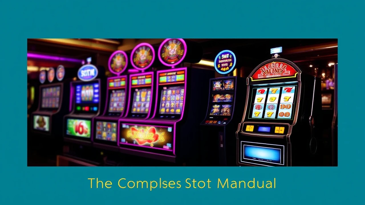 The Complete Manual on Picking the Best Casino Slot Machine