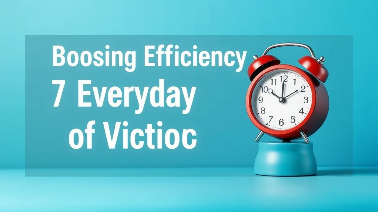 Boosting Efficiency: 7 Everyday Habits of Victorious Folks