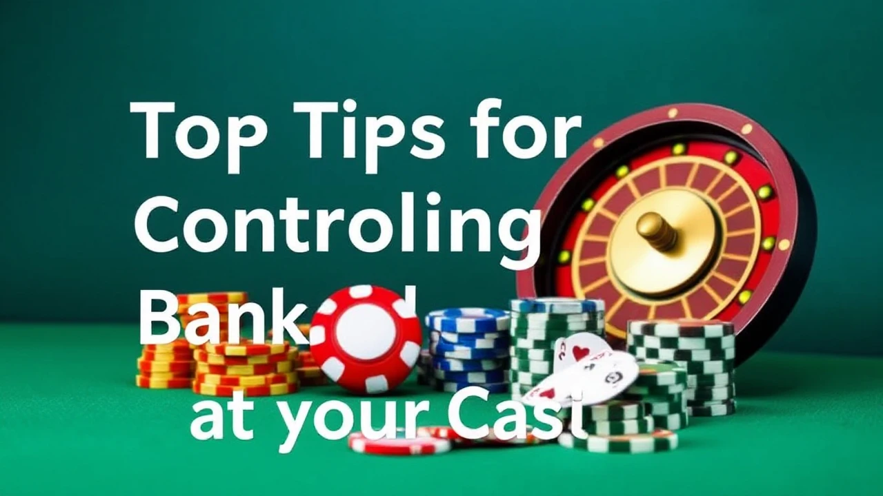 Top Tips for Controlling Your Bankroll at the Casino