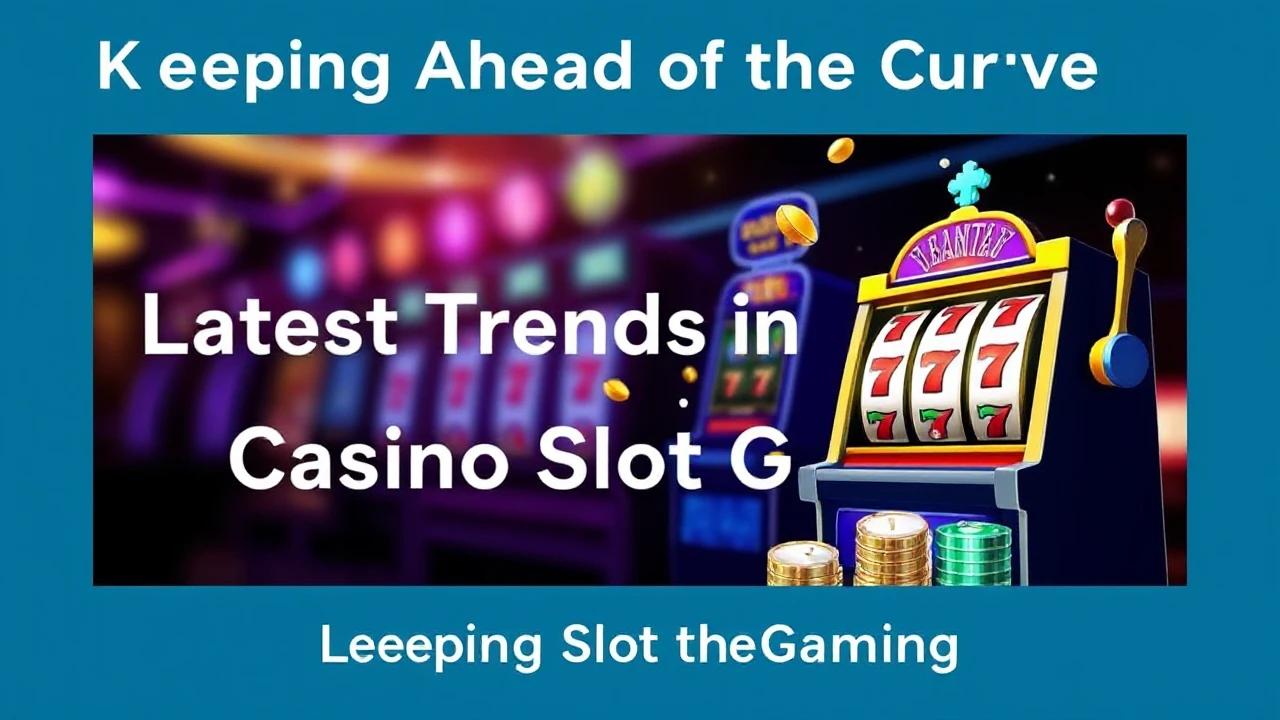 Keeping Ahead of the Curve: Latest Trends in Casino Slot Gaming