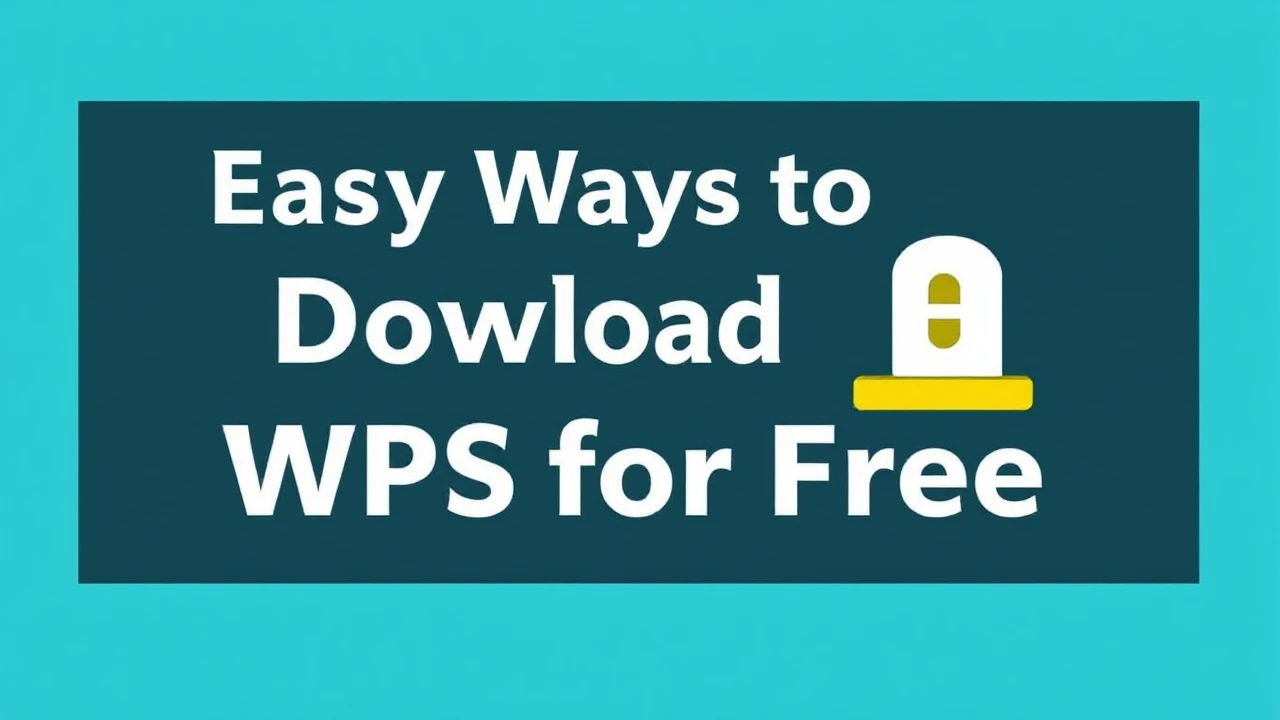 Easy Ways to Download WPS for Free