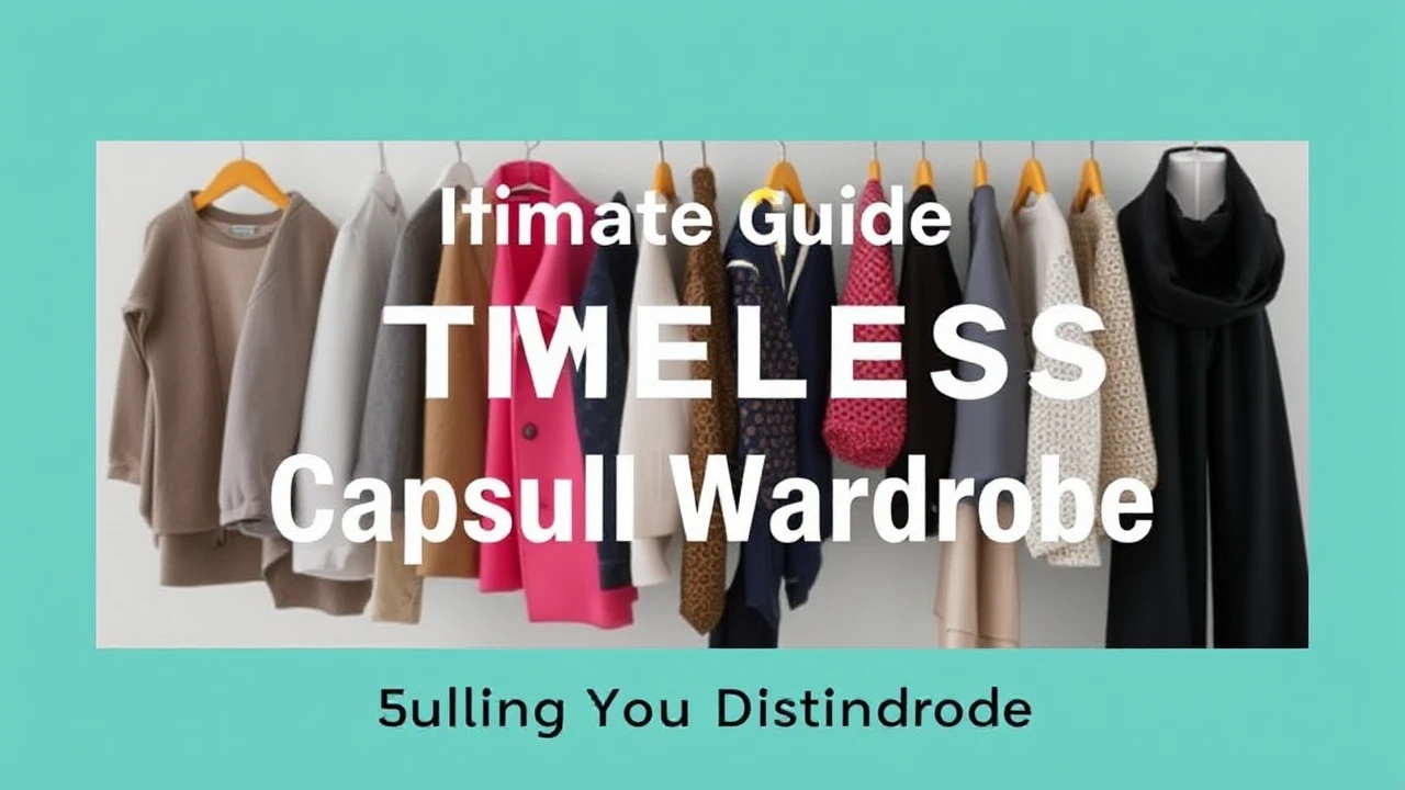 The Ultimate Guide to Creating a Timeless Capsule Wardrobe