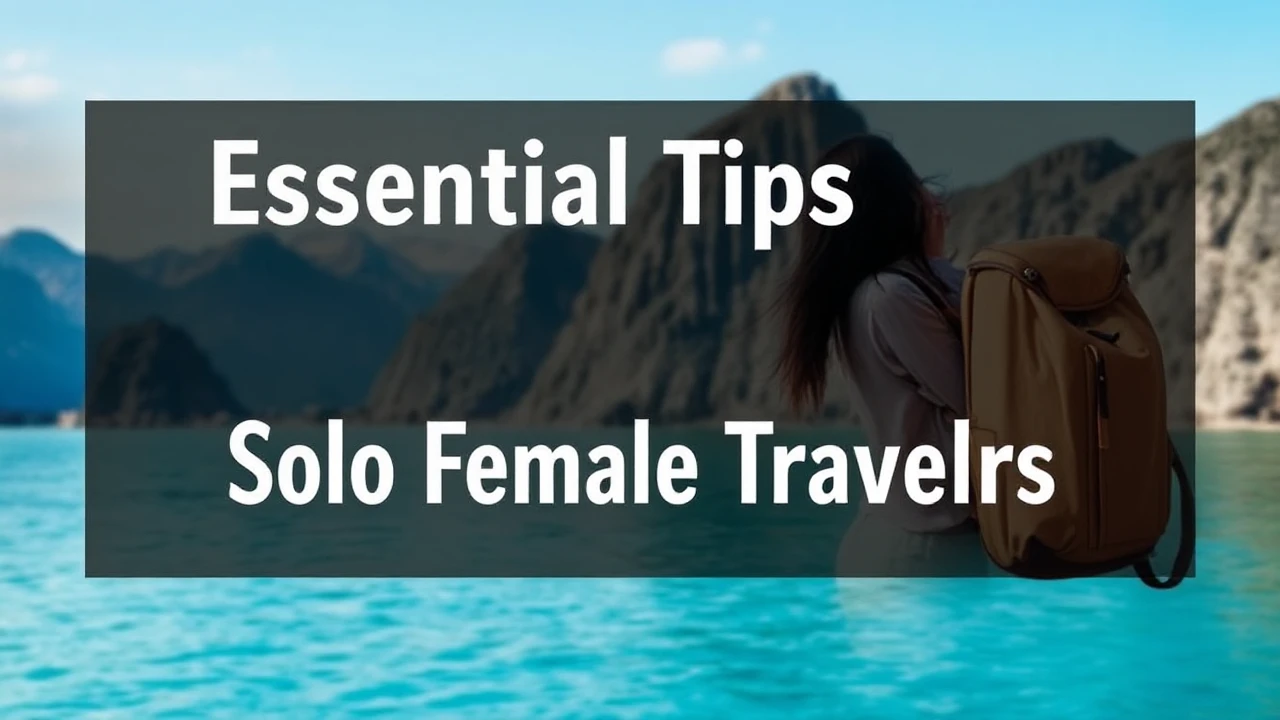 Essential Tips for Solo Female Travelers: Ensuring Safety and Empowerment