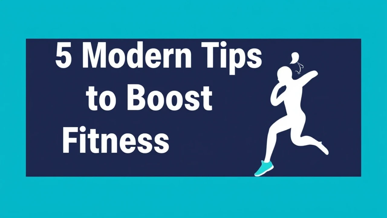 5 Modern Tips to Boost Your Fitness Lifestyle