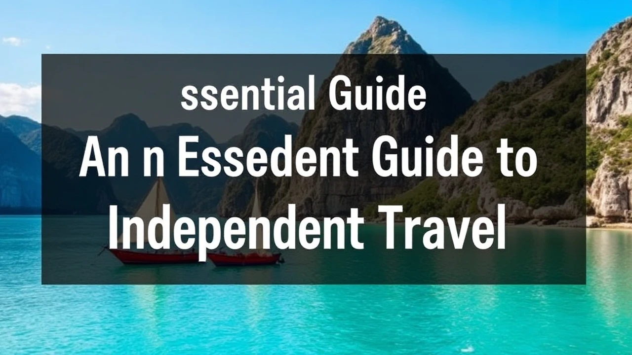 An Essential Guide to Independent Travel: Expert Tips for Venturing into the World Solo