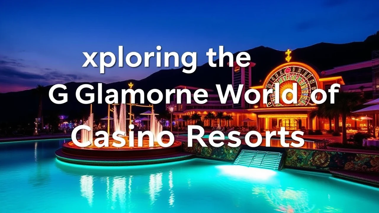 Exploring the Glamorous World of Casino Resorts